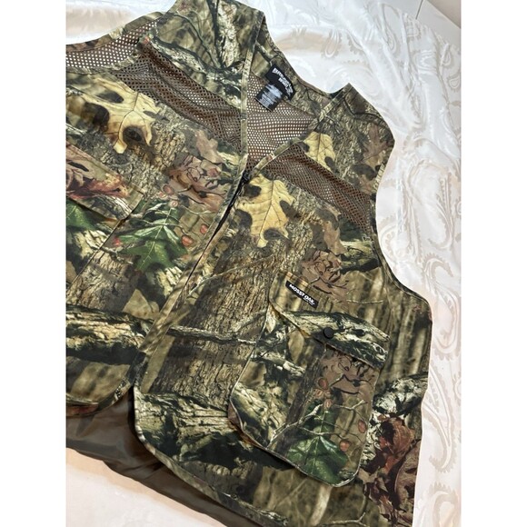 Mossy Oak Break-Up Infinity Vest Mens XL  2XL Camo Mesh Shooting Outdoor Hunting - Picture 3 of 8